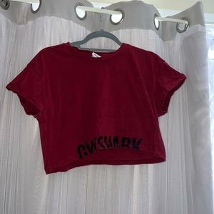 Gymshark cropped tee